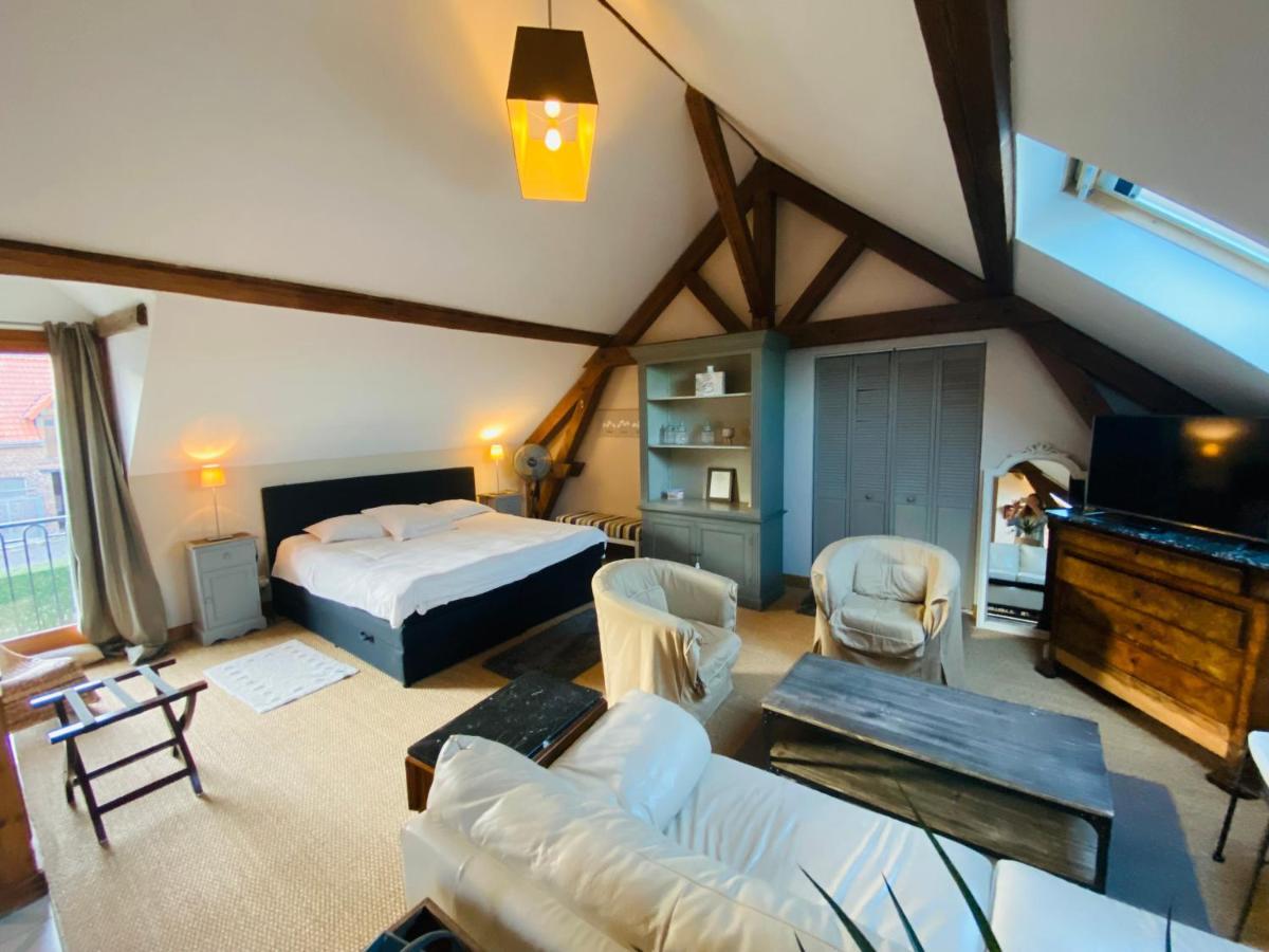 Ferme De Montecouvez Bed & Breakfast Crèvecoeur-sur-lʼEscaut Exterior foto